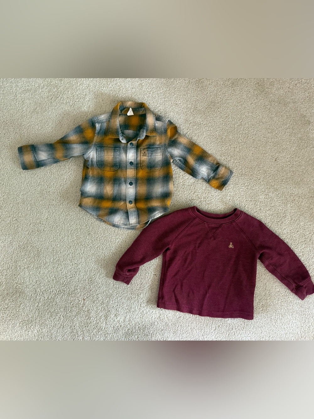 Baby GAP Sweater & Flannel